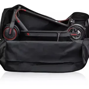 Bolsa de almacenamiento portátil para patineta eléctrica, bolsa de transporte para patineta grande, impermeable, para adultos, con correa para el hombro