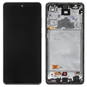 Pantalla Samsung Galaxy A72 Con Marco Negro - Incluye Instalación