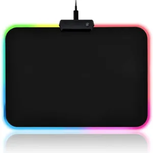 Mouse Pad Gamer RGB Jeqang JM-112 Antideslizante Cable Trenzado 1.8m