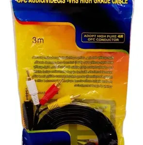 Cable RCA a RCA 3 metros OFC