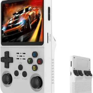 Consola de videojuegos retro R36S 128GB - White