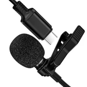 Micrófono Solapa Lavalier Jmary Omnidireccional USB-C