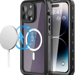 Estuche Waterproof ShellBox para iPhone 16 Pro (Certificación IP68 Serie Dot+) Magsafe