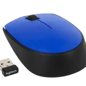 LOGITECH MOUSE M170 WIRELESS AZUL/NEGRO