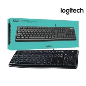 Logitech Keyboard K120 Spanish Black USB