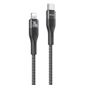 Cable de Carga Rápida Yesido Tipo-C a Lightning 20W 1M - Modelo CA155