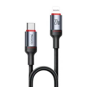 Cable Ultra Delgado Tipo-C a Lightning 27W 1.2M Yesido - Modelo CA206P