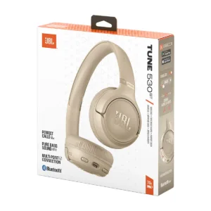 JBL TUNE 530 BT Headphones - Headband - Beige