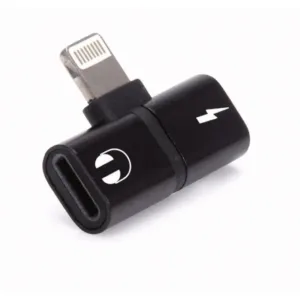 Splitter Lightning para carga y audifonos JH-055