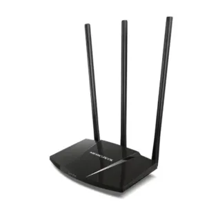 Router Inalámbrico Rompemuros Mercusys MW330HP N300 Mbps Alta Potencia con 3 Antenas de 7dBi