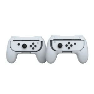 Empuñaduras Ergonomicas Dobe para Controles Joy-Con Nintendo Switch OLED Paquete x2