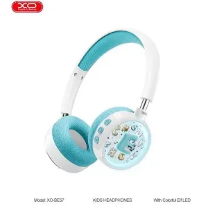 XO BE57 Audífonos Bluetooth Kids con Color LED- Azul