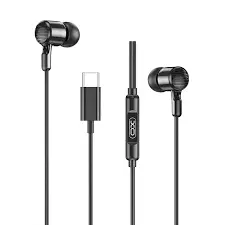 XO EP81 Audífonos de Cable USB-C - Negro